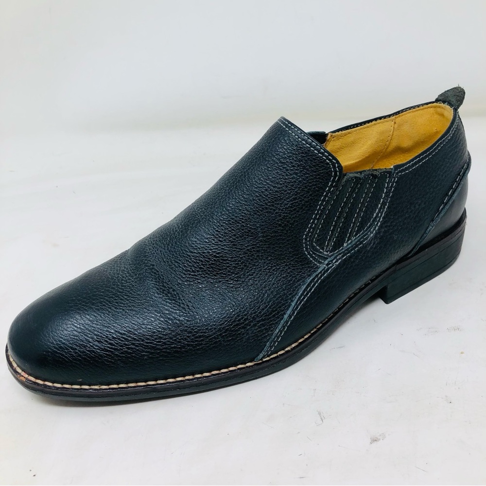 Sandro Pebbled Leather Loafers